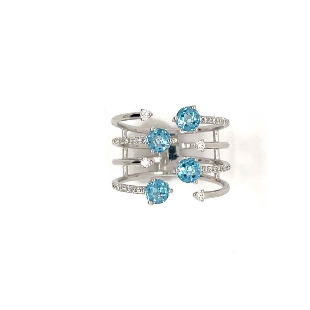Turquoise stones in rings